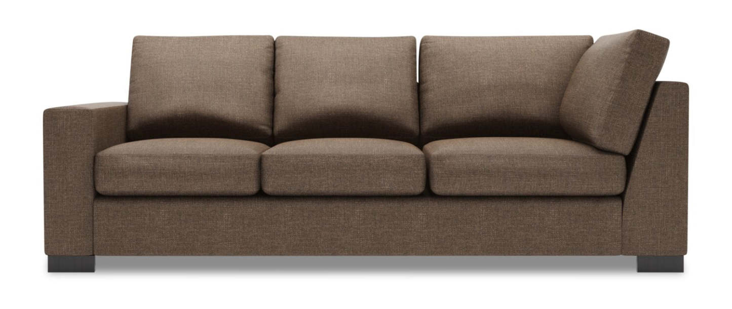 Canapé Lab Track LAF Retour Canapé - Luna Praline | Canapé de gauche à rallonge Track de la collection Sofa Lab - Luna Praline | TR152591