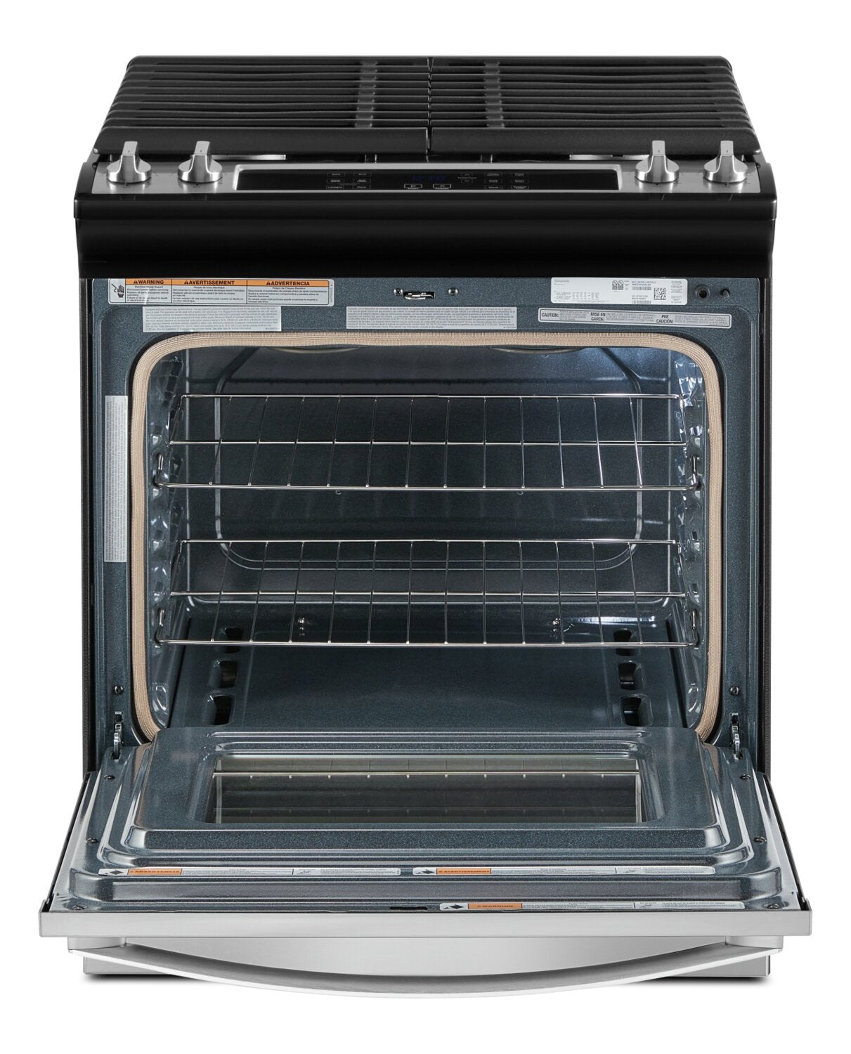 Cuisinière à gaz Whirlpool de 5 pi³ avec nettoyage automatique - acier inoxydable - WEG515S0LS