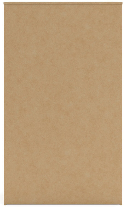 Commode de chambre à coucher Derekson, 5 tiroirs, 31,7 L x 53,9 H - Blanc rustique | Commode verticale de chambre à coucher Derekson de 31,7 po (L) x 53,9 po (H) à 5 tiroirs - blanc rustique