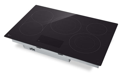 Table de cuisson électrique LG 30 à 5 éléments avec élément UltraHeat™ 3,2 kW - Noir - CBEW3017BE | Table de cuisson électrique LG de 30 po à 5 éléments avec élément UltraHeatMC de 3 200 W - noire - CBEW3017BE