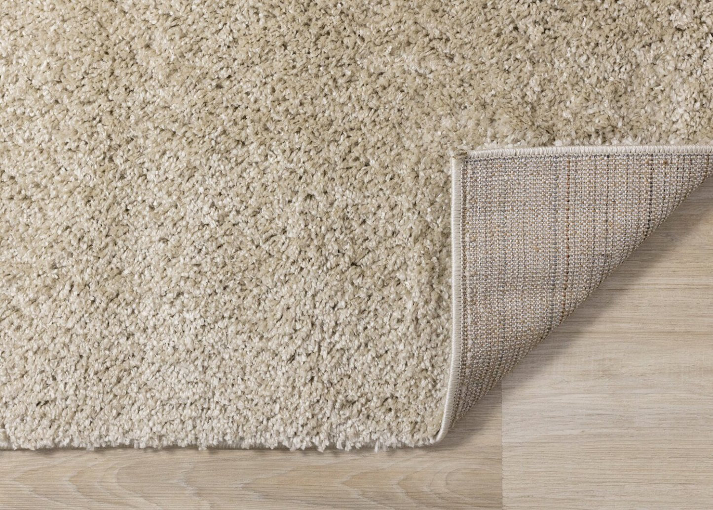 Tapis à poils longs beige Pascal - 5'3 x 7'7 | Tapis à poils long Pascal beige - 5 pi 3 po x 7 pi 7 po