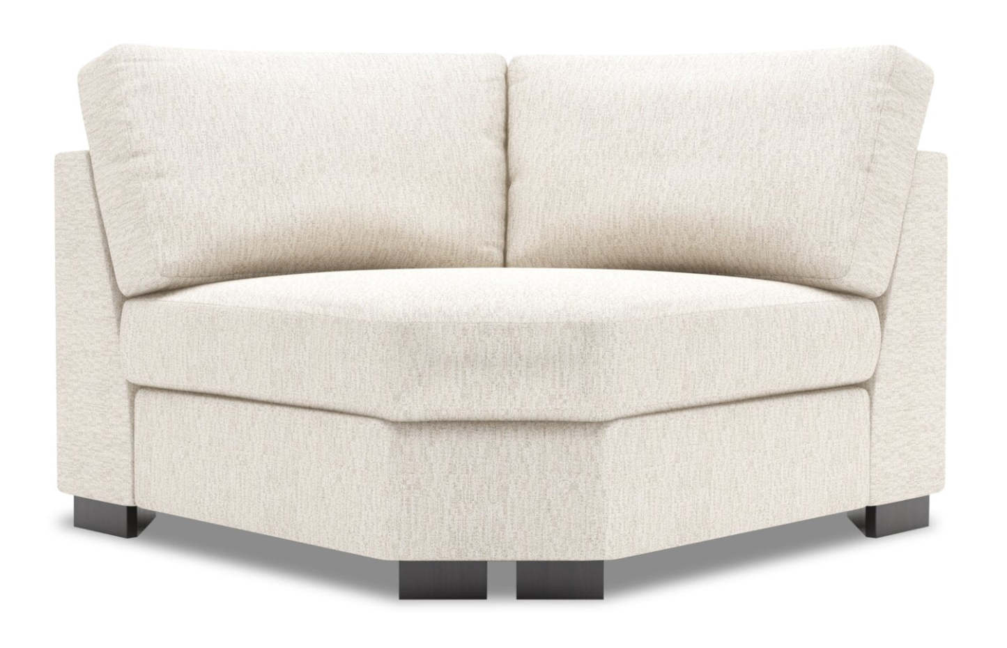 Canapé Lab Track Wedge Courbé - Sable de Luxe | Fauteuil courbé en coin Track de la collection Sofa Lab - Sable de Luxe | TR843093