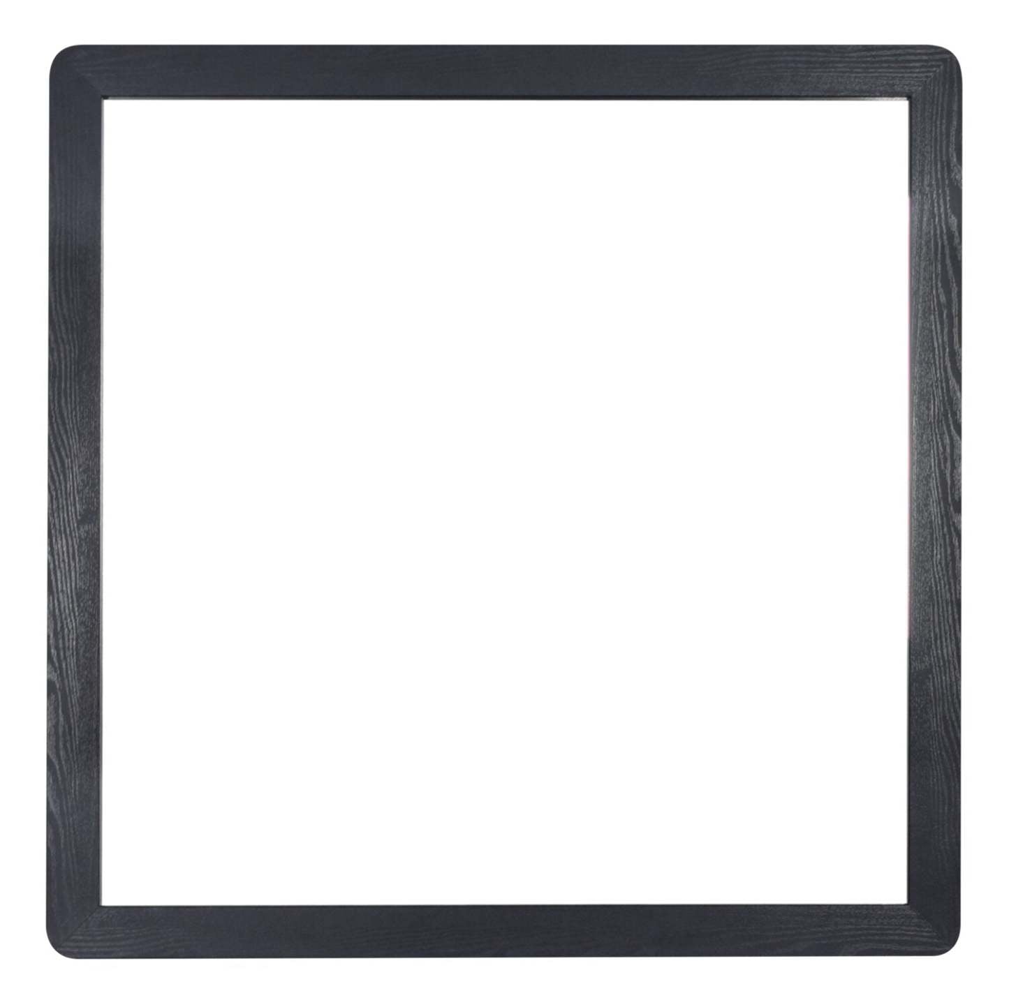 Miroir de commode de chambre à coucher Milan - noir