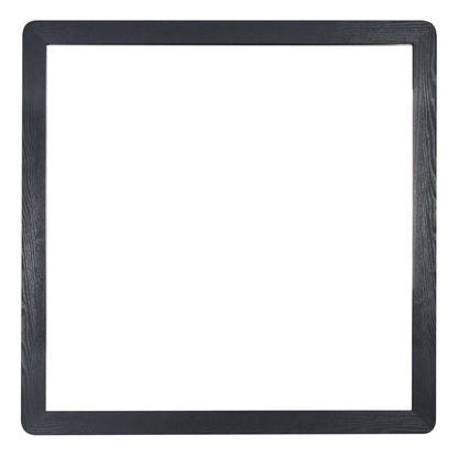 Miroir de commode de chambre à coucher Milan - noir