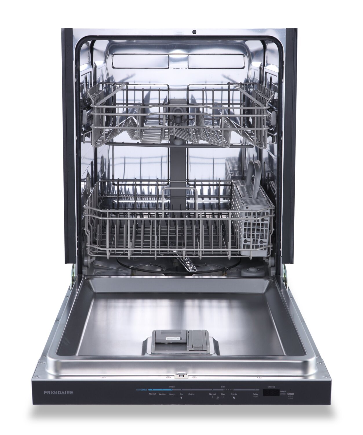 Frigidaire 24 49 dBA Top-Control Dishwasher with DishSense® Technology - Stainless Steel - FDHP4336AS | Lave-vaisselle Frigidaire de 24 po et de 49 dBA avec commandes sur le dessus et technologie DishSenseMC - acier inoxydable - FDHP4336AS | FDHP43AS