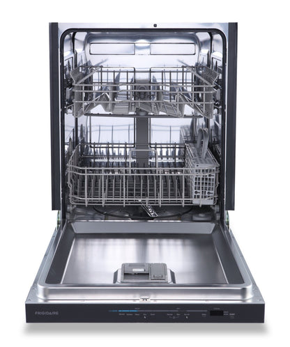 Frigidaire 24 49 dBA Top-Control Dishwasher with DishSense® Technology - Stainless Steel - FDHP4336AS | Lave-vaisselle Frigidaire de 24 po et de 49 dBA avec commandes sur le dessus et technologie DishSenseMC - acier inoxydable - FDHP4336AS | FDHP43AS