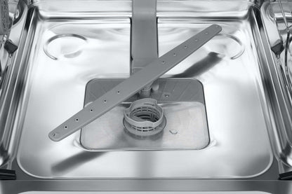 Lave-vaisselle Samsung 24 48 dBA série 5500 à commande supérieure avec troisième panier - DW80DG5500SRAA | Lave-vaisselle Samsung de série 5500 de 24 po et de 48 dBA avec commandes sur le dessus et 3e panier - DW80DG5500SRAA | DW80DG55