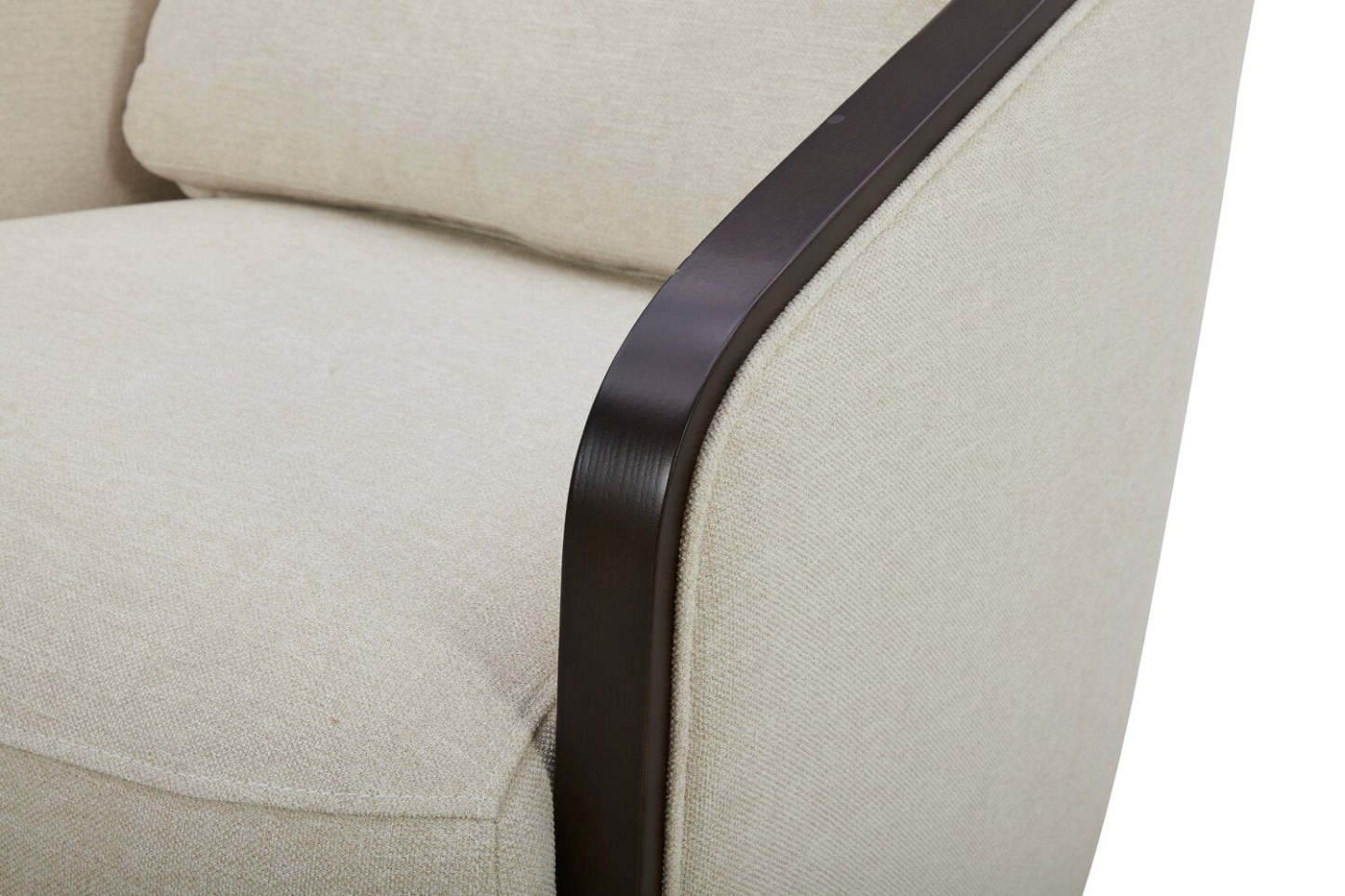 Fauteuil d'appoint pivotant Dolce - Taupe | Fauteuil d'appoint pivotant Dolce - taupe | DOLCTPAC