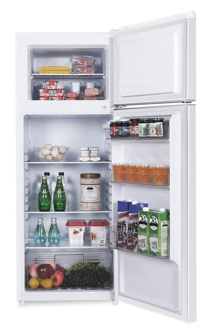 Frigidaire 7,2 Cu. Fort. Réfrigérateur rétro à congélateur supérieur - Blanc - EFR789-WHITE | Réfrigérateur Frigidaire rétro de 7,2 pi3 à congélateur supérieur - blanc - EFR789-WHITE | EFR789WW