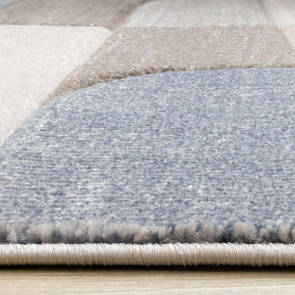 Tapis Farrah bleu gris – 7'10 x 10'6 | Tapis Farrah gris et bleu - 7 pi 10 po x 10 pi 6 po