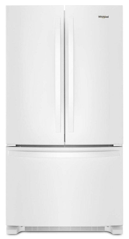 Whirlpool 36 20 pi3 Réfrigérateur de profondeur comptoir à portes françaises - blanc - WRFC2036RW | Réfrigérateur Whirlpool de 20 pi3 et de 36 po de profondeur comptoir à portes françaises - blanc - WRFC2036RW | WRFC20RW
