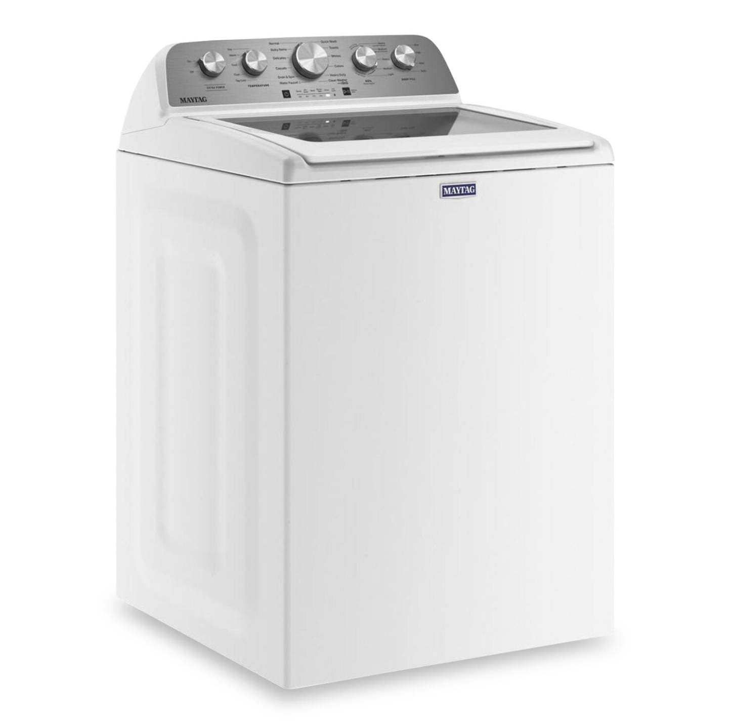 Maytag 5,4 pi3 Laveuse à chargement par le haut avec fonction Extra Power - blanche - MVW5435PW | Laveuse Maytag à chargement par le haut de 5,4 pi3 avec fonction Extra Power - blanche - MVW5435PW | MVW5435W