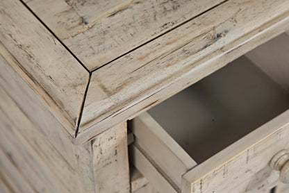 Rocco 16 Chairside Table avec USB - Crème|Table de fauteuil Rocco de 16 po avec USB - crème