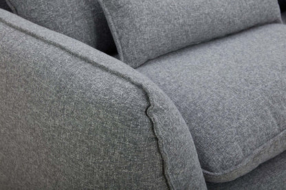 Sofa sectionnel Monaco 4 pièces - Gris | Canapé sectionnel Monaco 4 pièces - gris | MONAGSEC