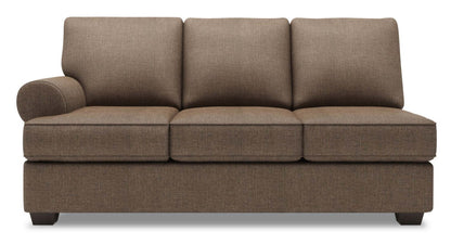 Canapé Lab Roll LAF Canapé-lit - Luna Praline | Canapé-lit de gauche Roll de la collection Sofa Lab- Luna Praline | RO612591