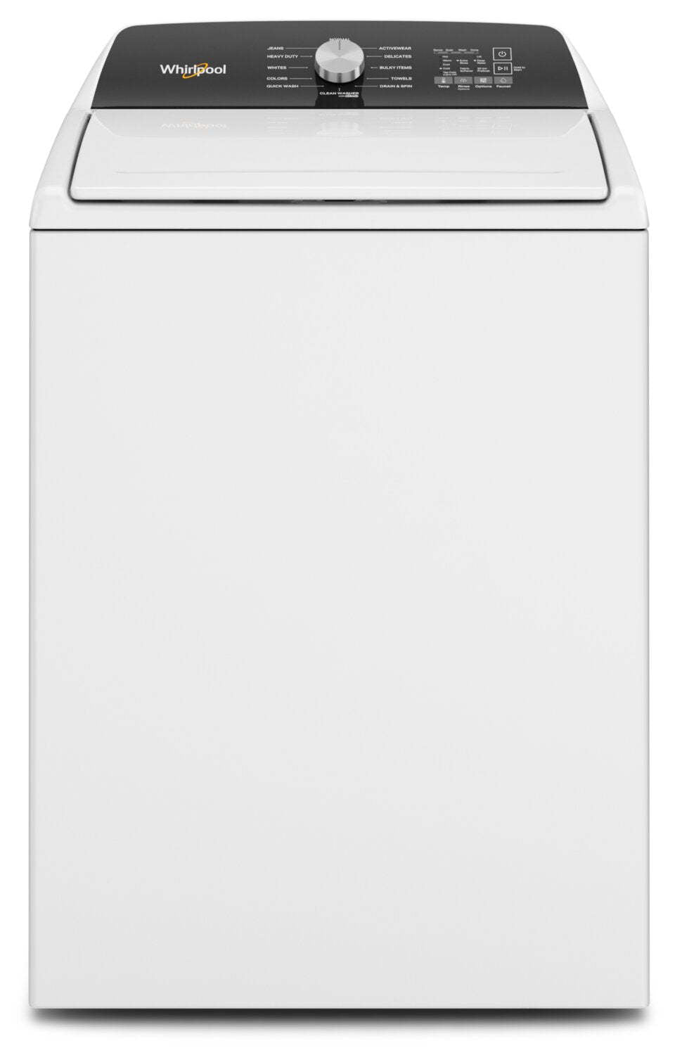 Laveuse Whirlpool à chargement par le haut de 5,2 pi³ - blanche - WTW5015LW