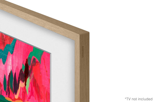 Cadre décoratif personnalisable pour téléviseur The Frame Pro de 65 po de Samsung - teck moderne