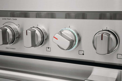 Cuisinière hybride Frigidaire Professionnelle de 4,4 pi³ avec convection à 2 ventilateurs et surface de cuisson à 6 brûleurs…