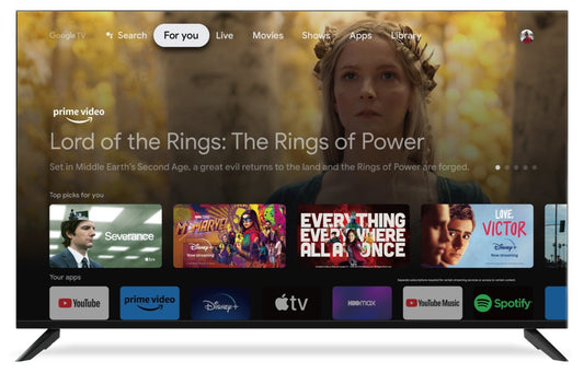 Téléviseur intelligent RCA HDR 4K de 75 po avec GoogleTVMC