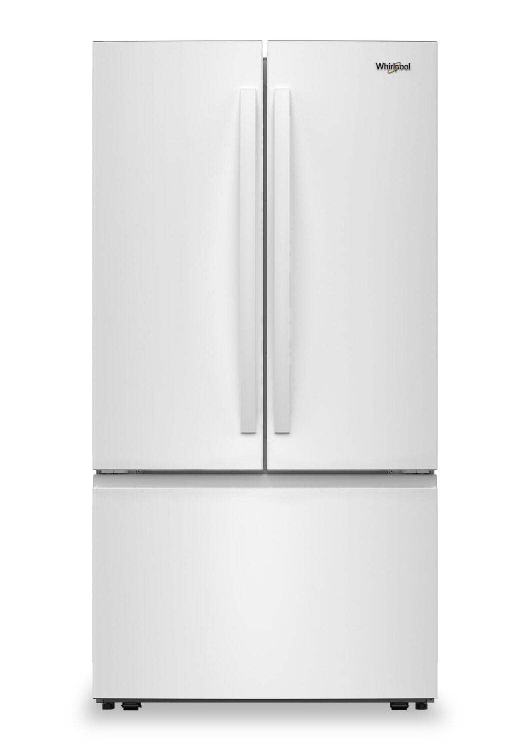 Whirlpool 36 31 Cu. Ft. French-Door Refrigerator with Ice Maker - White - WRFF3136SW | Réfrigérateur Whirlpool de 36 po et de 31 pi3 à portes françaises avec machine à glaçons - blanc - WRFF3136SW | WRFF313W