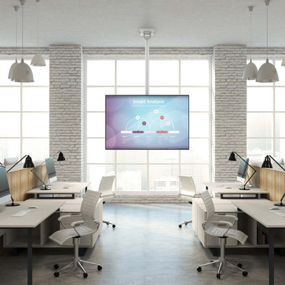 Support TV Plafond Kanto CM600 entièrement articulé pour téléviseurs de 30 po à 70 po - CM600W | CM600WCM