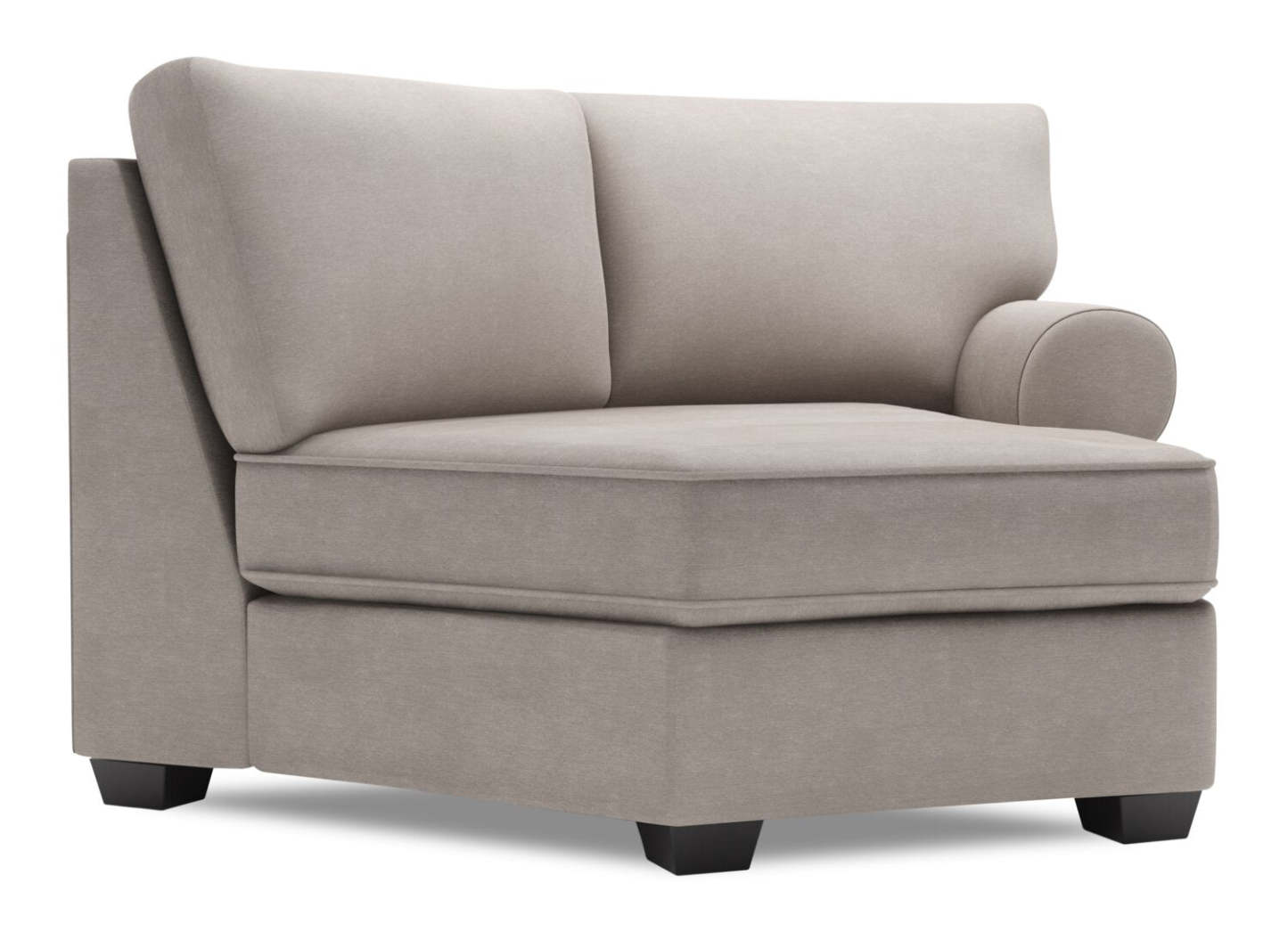 Sofa Lab Roll RAF Cuddler - Pax Slate | Fauteuil Cuddler de droite Roll de la collection Sofa Lab - Pax Slate | RO863049