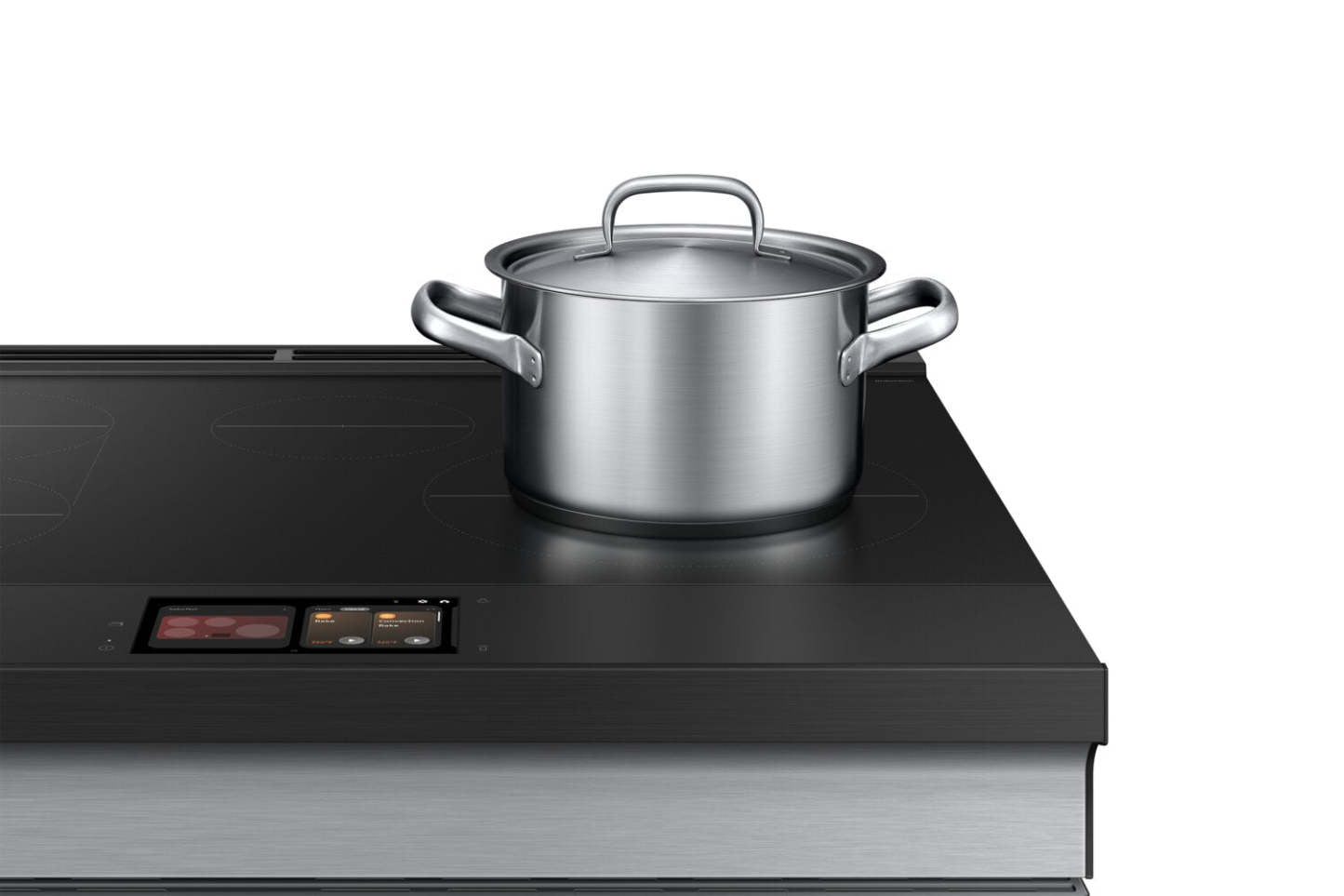 Cuisinière intelligente à induction encastrée Samsung de 6,3 pi³ avec caméra de four - acier inoxydable - NSI6DG9900SR…
