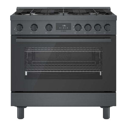 Bosch 800 Series 3.5 Cu. Ft. Dual Fuel Freestanding Range - HDS8645C | Cuisinière hybride amovible Bosch de série 800 - HDS8645C | HDS8645C