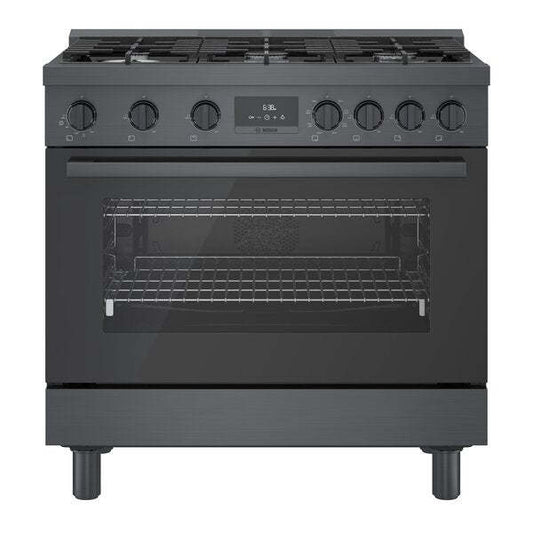 Bosch 800 Series 3.5 Cu. Ft. Dual Fuel Freestanding Range - HDS8645C | Cuisinière hybride amovible Bosch de série 800 - HDS8645C | HDS8645C