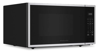 KitchenAid 1,6 Cu. Fort. Micro-ondes de comptoir – Acier inoxydable - YKMCS122SSS | Four à micro-ondes de comptoir KitchenAid de 1,6 pi3 - acier inoxydable - YKMCS122SSS