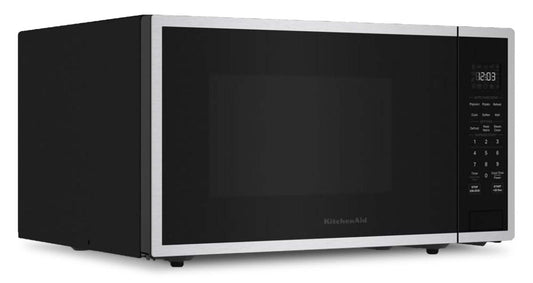 KitchenAid 1,6 Cu. Fort. Micro-ondes de comptoir – Acier inoxydable - YKMCS122SSS | Four à micro-ondes de comptoir KitchenAid de 1,6 pi3 - acier inoxydable - YKMCS122SSS