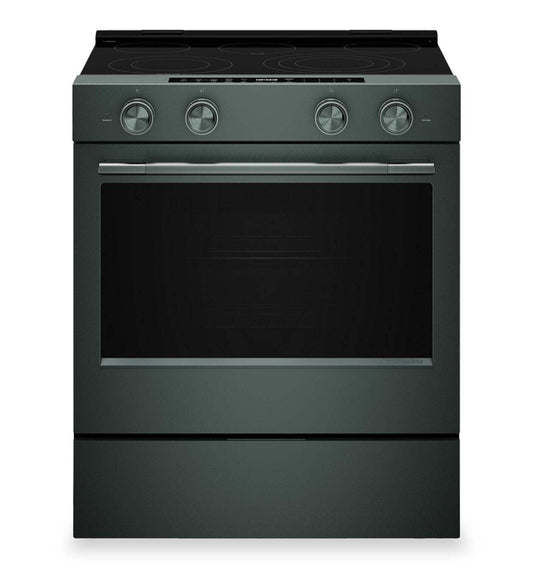 Cuisinière électrique KitchenAid de 30 po et de 5,3 pi³ – genièvre - YKSES530SJP | KitchenAid 30 5.3 Cu. Ft. Electric Range – Juniper - YKSES530SJP