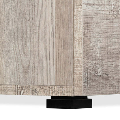 Bureau réversible Clayton 47.25 à 3 tiroirs - Taupe clair|Bureau réversible Clayton de 47,25 po à 3 tiroirs - taupe clair