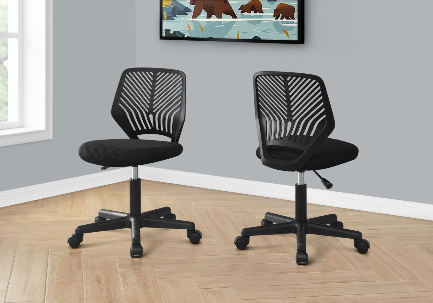 Luke 20 Kids Office Chair - Black|Chaise de bureau Luke 20 pour enfants - noire