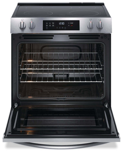 Cuisinière électrique Frigidaire de 5,3 pi³ avec élément EvenTemp™ et surface de cuisson à 5 éléments - Acier inoxydable…