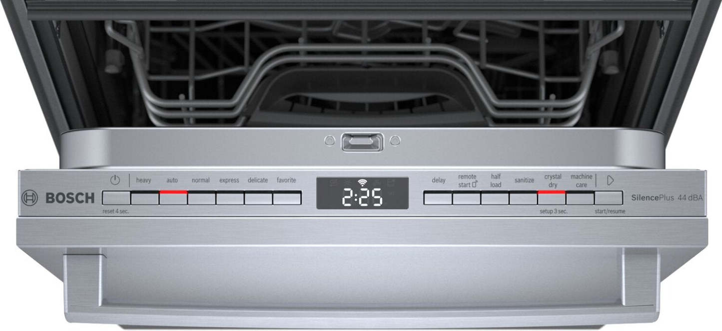 Bosch 18 800 Series Smart Dishwasher with PrecisionWash® and Third Rack - SPX68C75UC | Lave-vaisselle intelligent Bosch de série 800 de 18 po avec PrecisionWashMD et 3e panier - SPX68C75UC | SPX685UC