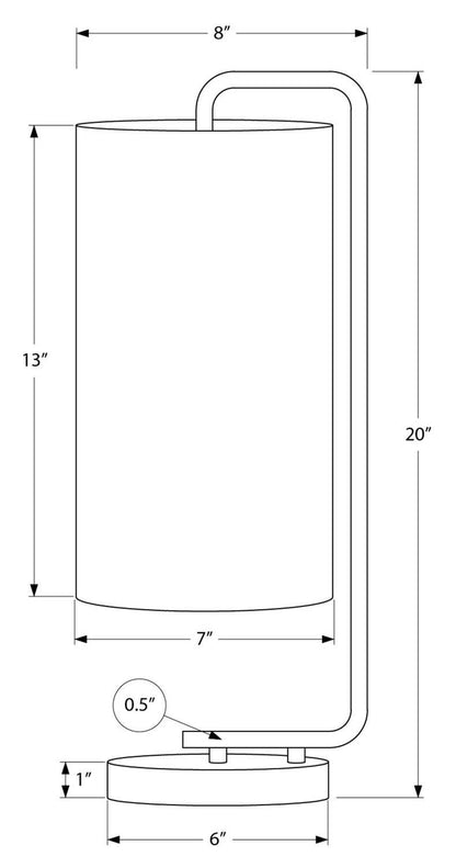 Lampe de table 20 Gold avec base en marbre|Lampe de table de 20 po dorée avec base en marbre
