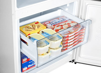 Réfrigérateur Hisense de 27,7 pi³ et de 14,7 po à congélateur inférieur - blanc - RB15A2CWE | Hisense 27.7 14.7 Cu. Ft. Bottom-Mount Refrigerator - White - RB15A2CWE