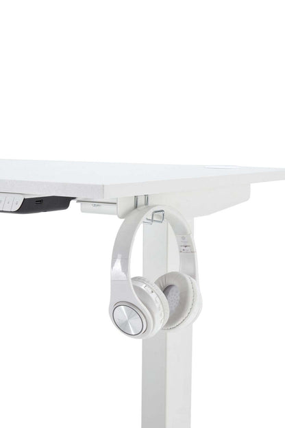 Carson 47.2 Dual-Motor Lift Office Desk - Matte White|Bureau relevable Carson de 47,2 po à deux moteurs - blanc mat
