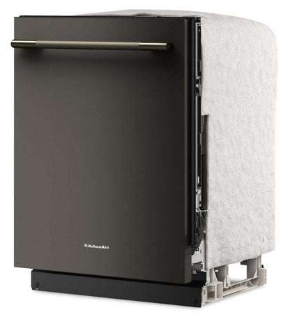 Lave-vaisselle KitchenAid de 24 po et de 44 dBA avec troisième panier 360° Max JetsMC - minéral noir - KDTS424SBE