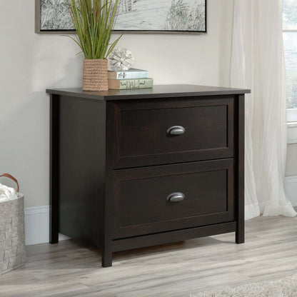 Cayla 33.39 2-Drawer Classing Cabinet - Estate Black|Classeur Cayla de 33,39 po à 2 tiroirs - noir Estate