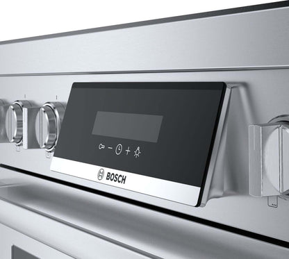 Cuisinière électrique à induction Bosch de série 800 de 3,7 pi3 - HIS8655C | SON8655C