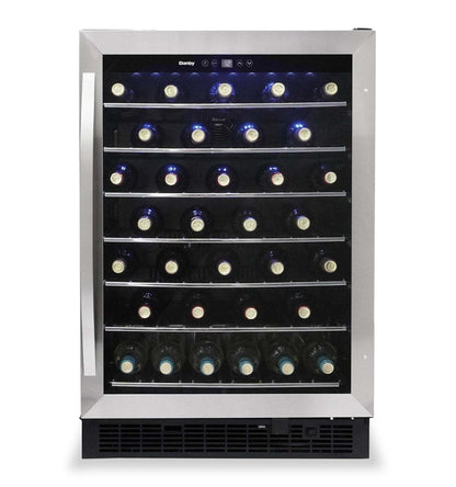 Danby 5,7 pi³ 60 bouteilles réfrigérateur à vin encastré - acier inoxydable - DWC057A1BSS | Refroidisseur à vin encastré Danby, de 5,7 pi³ pour 60 bouteilles - acier inoxydable - DWC057A1BSS | DWC057SS