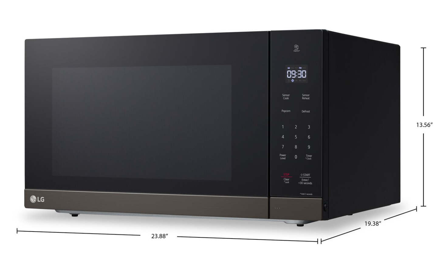 LG 2 Cu. Fort. Micro-ondes de comptoir NeoChef™ avec onduleur intelligent et cuisson par capteur - MSER2090D | Four à micro-ondes de comptoir LG NeoChefMC de 2 pi3 avec technologie Smart Inverter et cuisson par capteur - MSER2090D | MSER209D