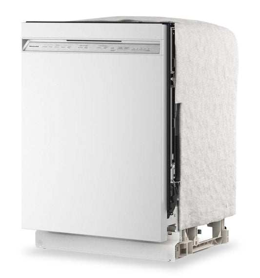 Lave-vaisselle KitchenAid de 24 po et de 47 dBA avec panier à ustensiles sur le troisième niveau - blanc - KDFS224SWH