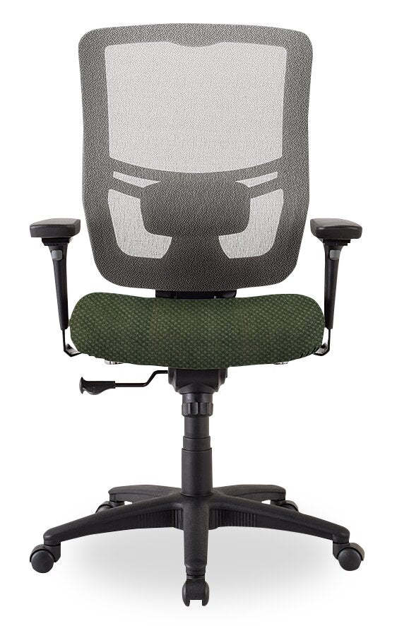 Chaise de bureau Tempur-Pedic Dante 26.4 - Vert avec dossier en maille | Chaise de bureau Dante de Tempur-Pedic de 26,4 po - verte avec dossier en maille