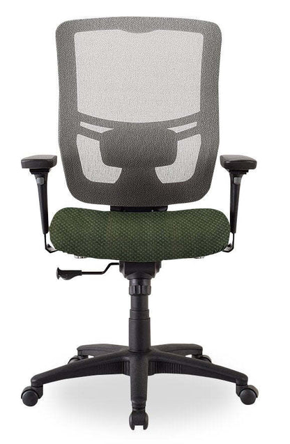 Chaise de bureau Tempur-Pedic Dante 26.4 - Vert avec dossier en maille | Chaise de bureau Dante de Tempur-Pedic de 26,4 po - verte avec dossier en maille