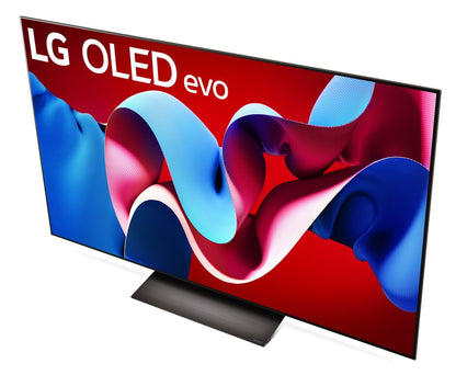 Téléviseur intelligent LG 55 OLED evo 4K HDR10 120 Hz AMD FreeSync webOS (OLED55C4PUA) | Téléviseur intelligent DELO evo LG 4K de 55 po à 120 Hz avec HDR10, webOS et FreeSyncMC AMD (OLED55C4PUA)