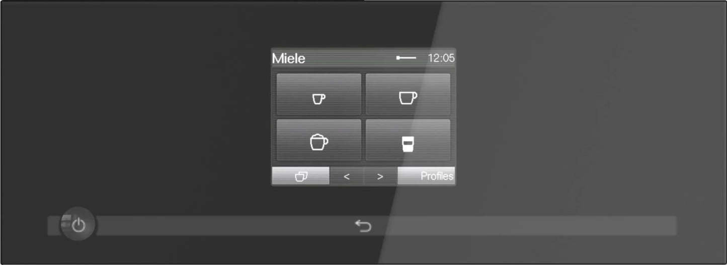 Machine à expresso CoffeeSelect CM 7750 Miele | Machine à expresso CoffeeSelect CM 7750 de Miele | D36DT2E6