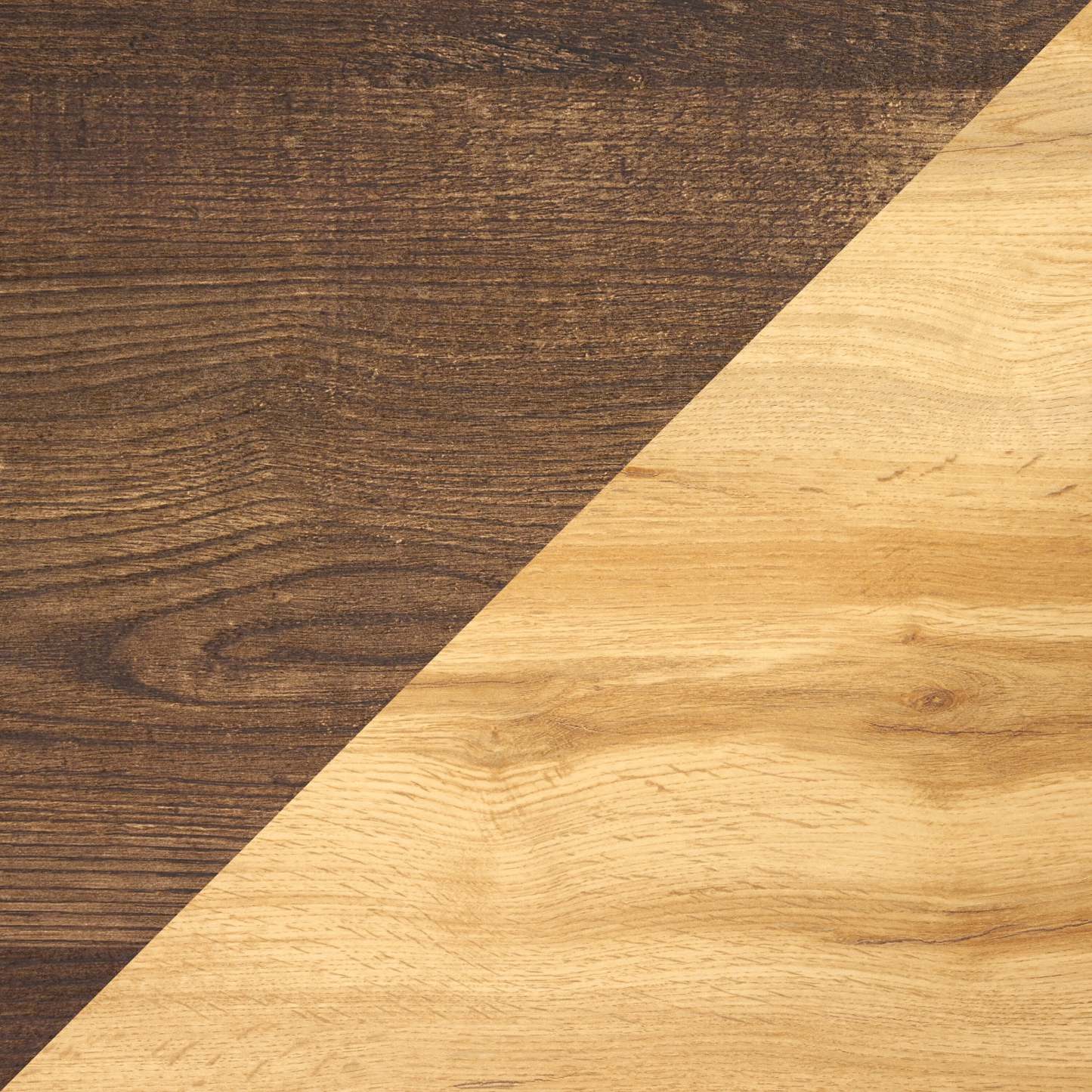 Table de chevet à 2 tiroirs Silas, 26 L x 23,9 H - Brun rustique | Table de nuit Silas de 26 po (L) x 23,9 po (H) à 2 tiroirs - brun rustique